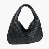 Soft Woven Shoulder Bag – Minimalist Hobo Design with Timeless Appeal