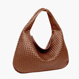 Soft Woven Shoulder Bag – Minimalist Hobo Design with Timeless Appeal
