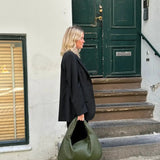 Soft Woven Shoulder Bag – Minimalist Hobo Design with Timeless Appeal