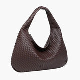 Soft Woven Shoulder Bag – Minimalist Hobo Design with Timeless Appeal