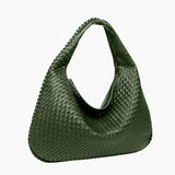 Soft Woven Shoulder Bag – Minimalist Hobo Design with Timeless Appeal