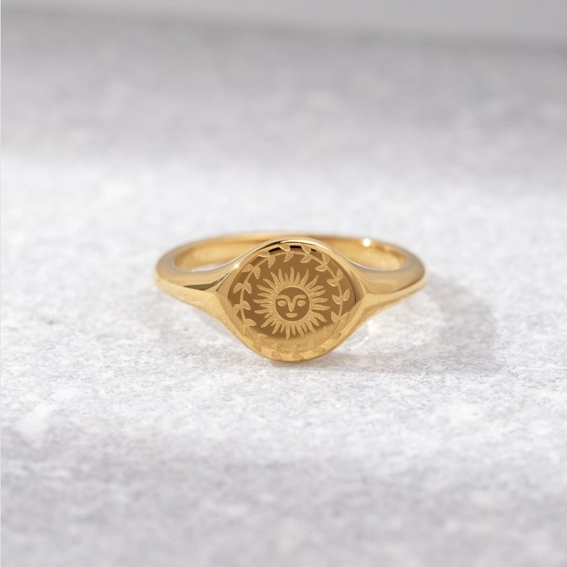 Selestia Gold Solstice Ring