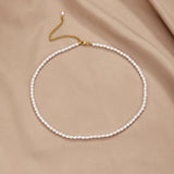 Olivia Freshwater Pearl Choker Necklace