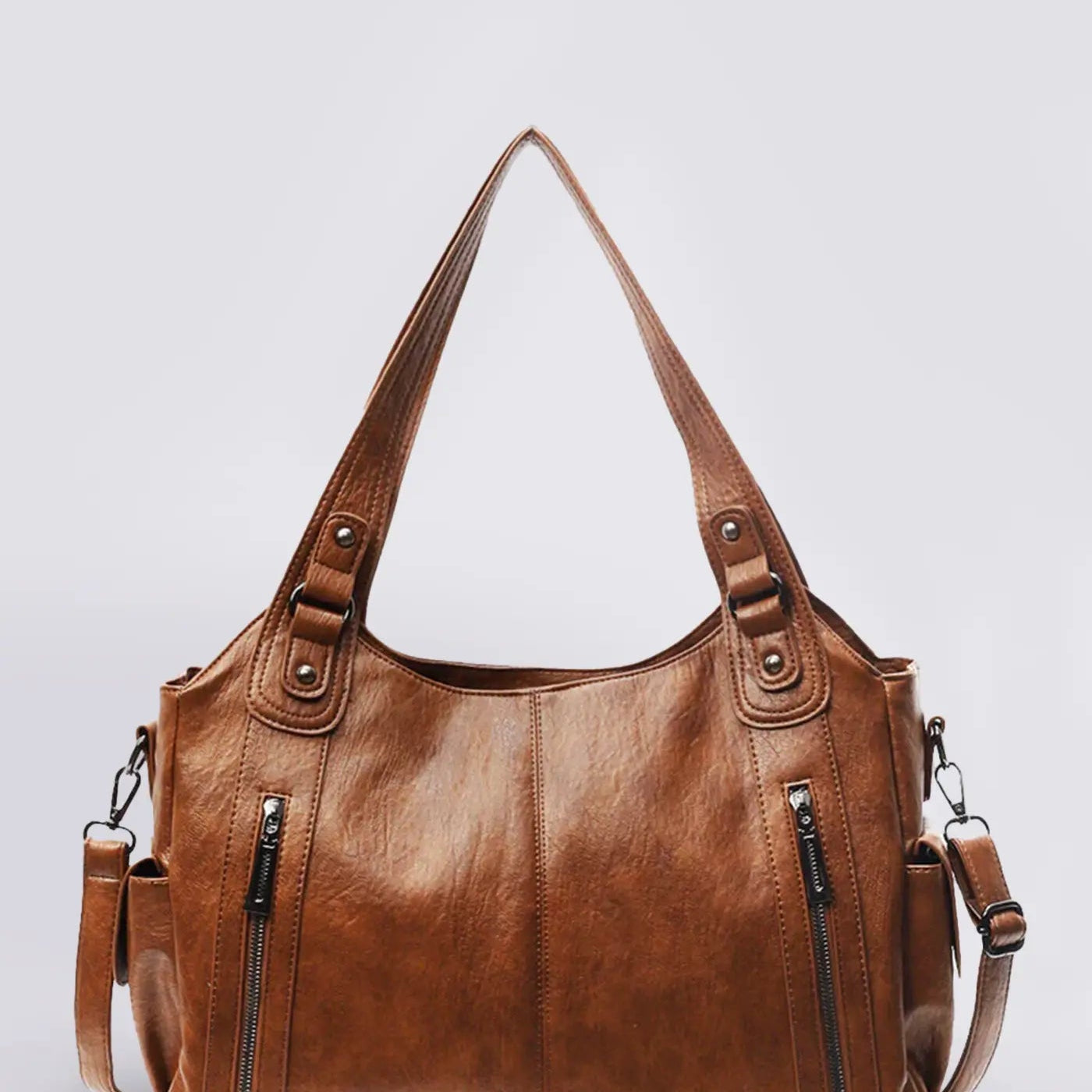 Classic Multi-Pocket Shoulder Bag – Effortless Style