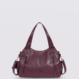 Classic Multi-Pocket Shoulder Bag – Effortless Style
