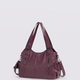 Classic Multi-Pocket Shoulder Bag – Effortless Style
