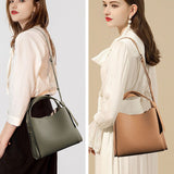 Sculpted Leather Bucket Bag – Sleek Minimalism