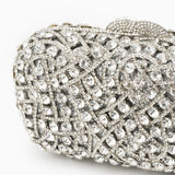 Crystal Embellished Evening Clutch – Dazzling Glamour